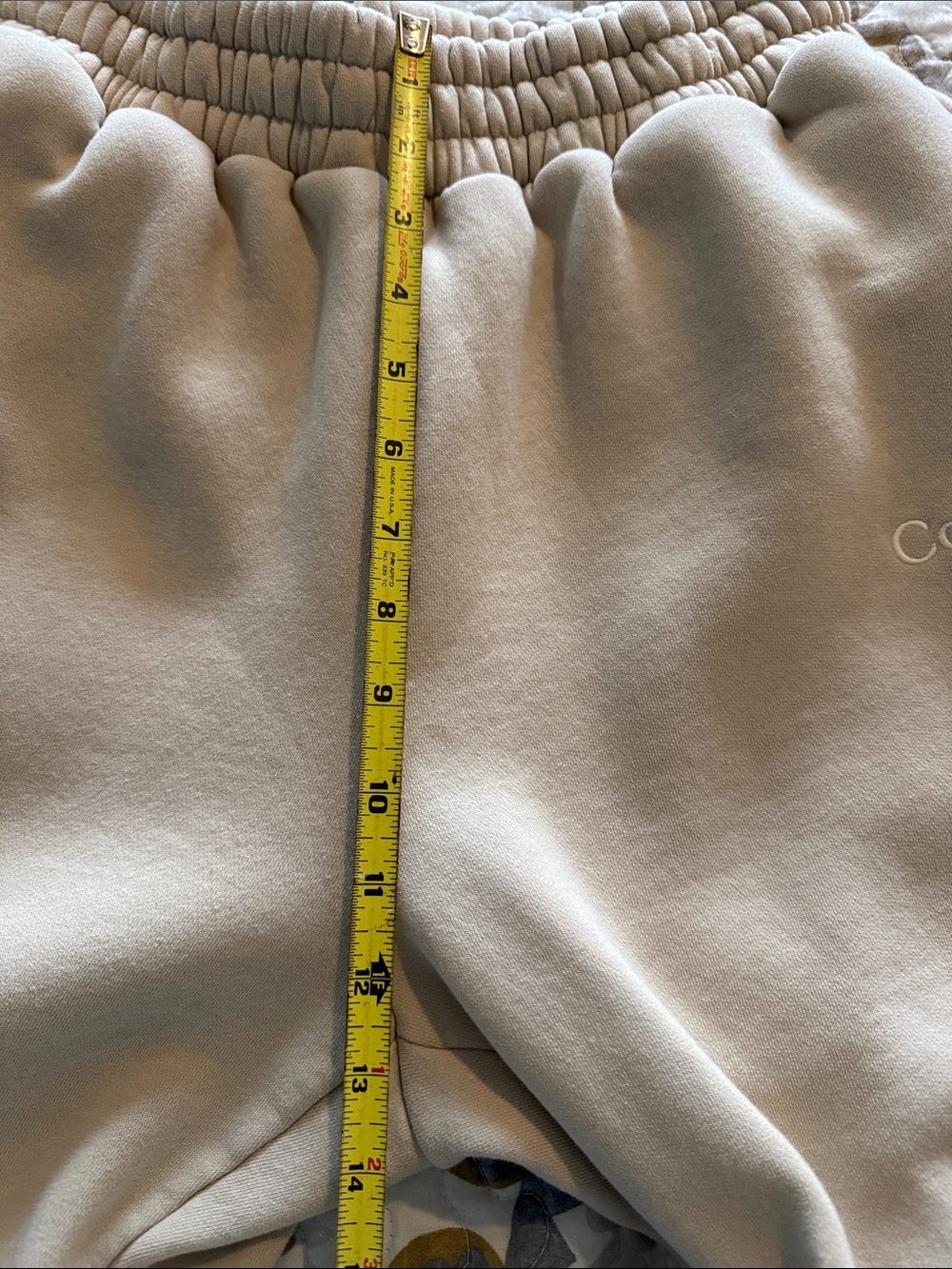 Comfort Women’s Cream Jogger Sweatpants Size M - Picture 10 of 15